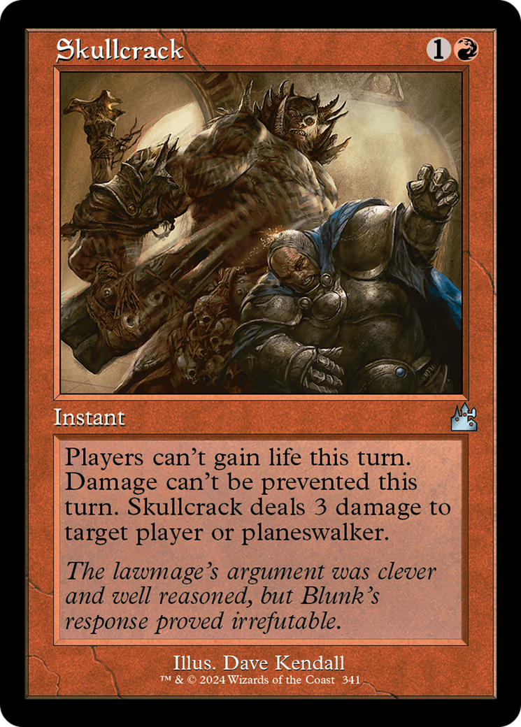Skullcrack (Retro Frame) [Ravnica Remastered] | Card Merchant Takapuna