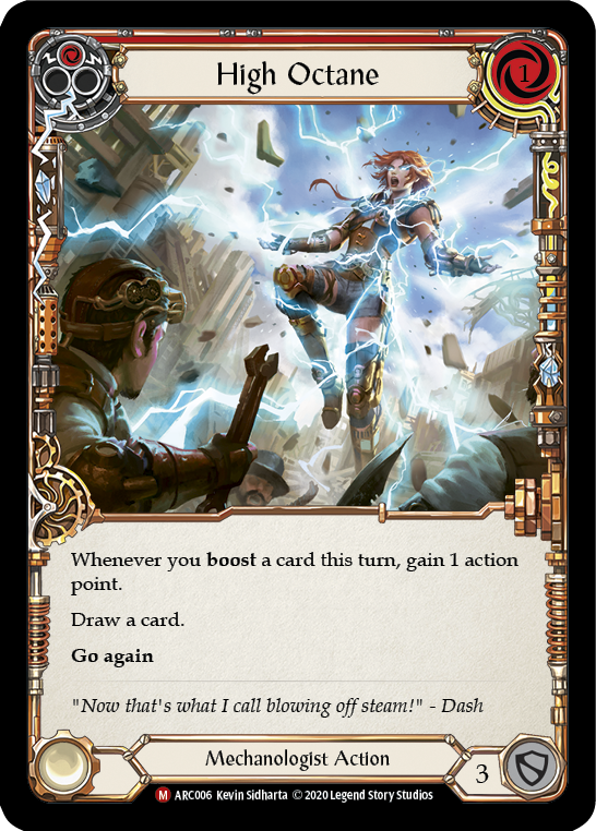High Octane [U-ARC006] (Arcane Rising Unlimited)  Unlimited Rainbow Foil | Card Merchant Takapuna