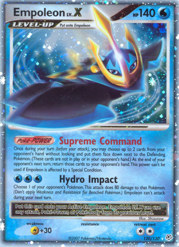 Empoleon LV.X (120/130) [Diamond & Pearl: Base Set] | Card Merchant Takapuna