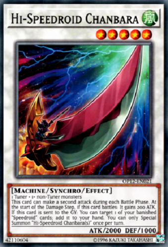 Hi-Speedroid Chanbara [OP12-EN021] Common | Card Merchant Takapuna