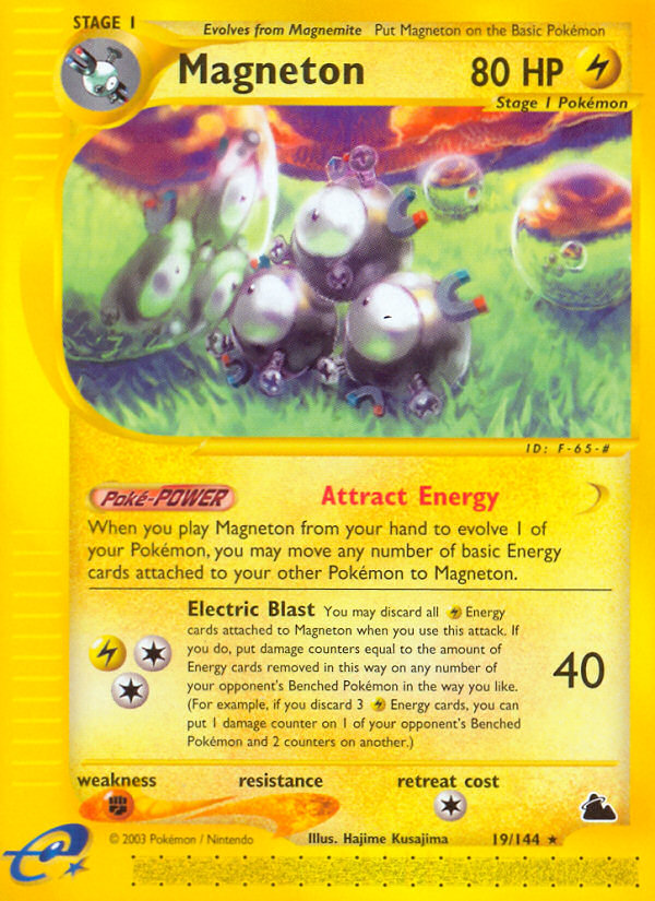 Magneton (19/144) [Skyridge] | Card Merchant Takapuna