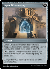 Eye of Ojer Taq // Apex Observatory [The Lost Caverns of Ixalan Commander] | Card Merchant Takapuna