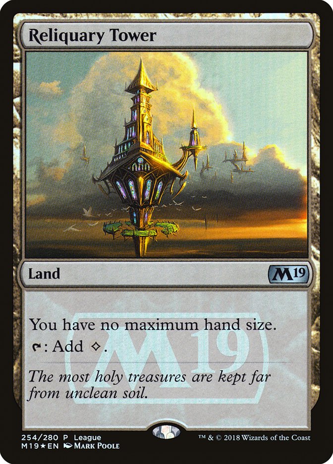 Reliquary Tower (League) [Core Set 2019 Promos] | Card Merchant Takapuna