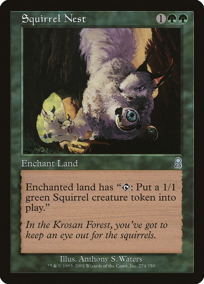 Squirrel Nest [Odyssey] | Card Merchant Takapuna