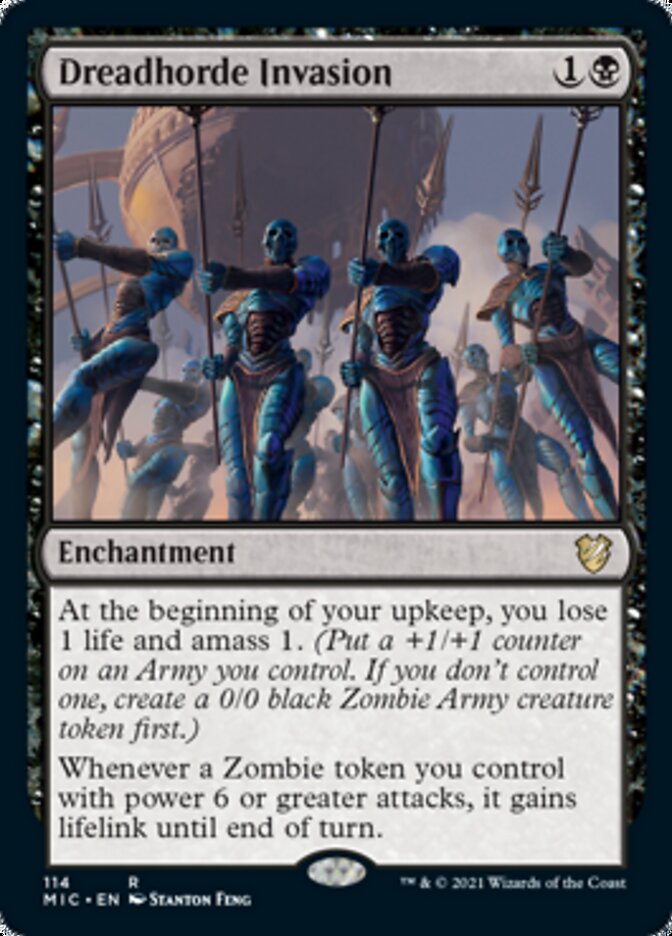 Dreadhorde Invasion [Innistrad: Midnight Hunt Commander] | Card Merchant Takapuna