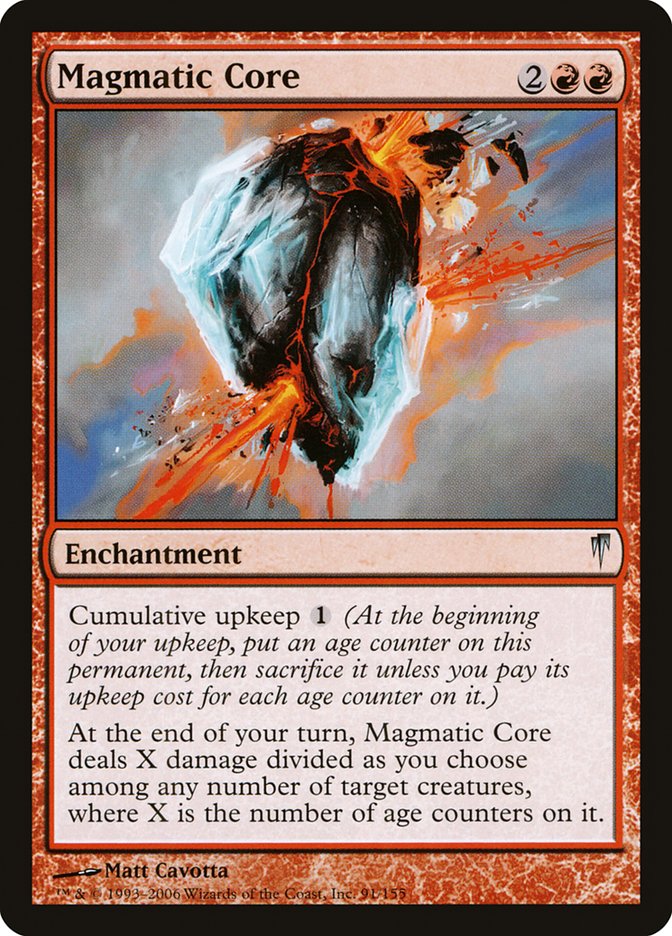 Magmatic Core [Coldsnap] | Card Merchant Takapuna
