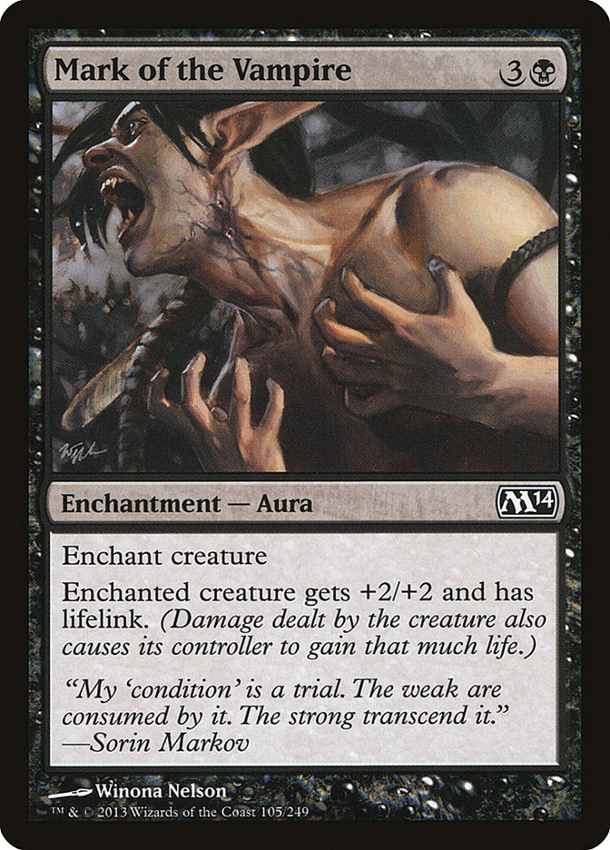 Mark of the Vampire [Magic 2014] | Card Merchant Takapuna