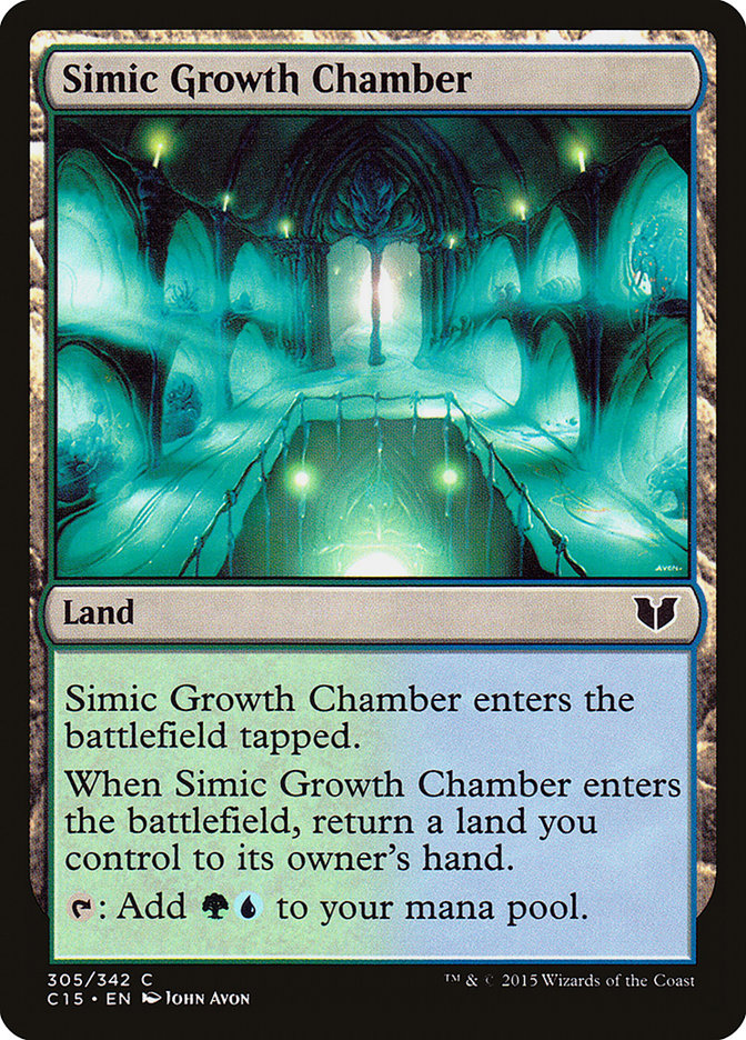 Simic Growth Chamber [Commander 2015] | Card Merchant Takapuna