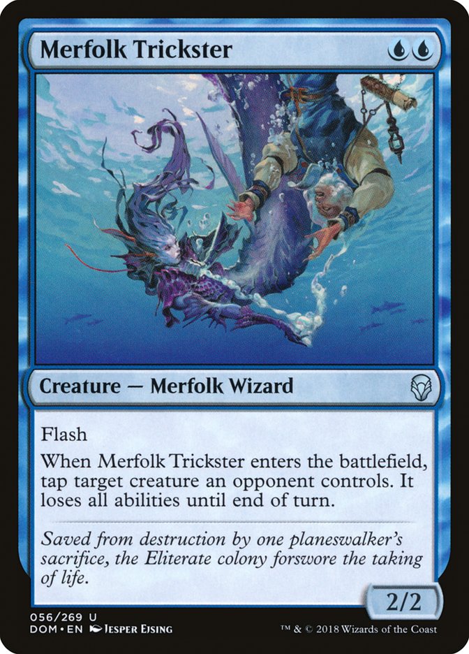 Merfolk Trickster [Dominaria] | Card Merchant Takapuna
