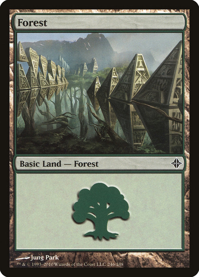Forest (246) [Rise of the Eldrazi] | Card Merchant Takapuna