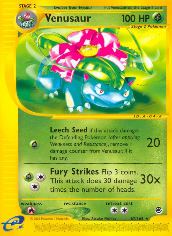 Venusaur (67/165) [Expedition: Base Set] | Card Merchant Takapuna