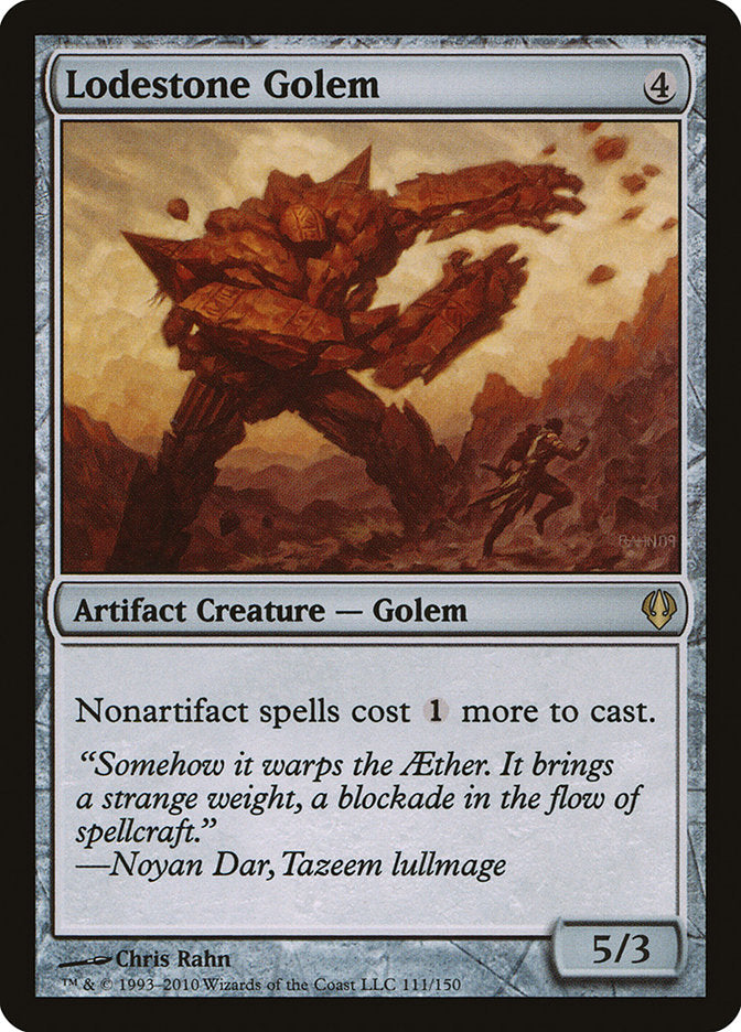 Lodestone Golem [Archenemy] | Card Merchant Takapuna