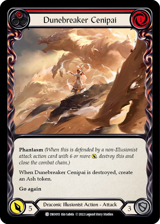 Dunebreaker Cenipai [DRO015] (Uprising Dromai Blitz Deck) | Card Merchant Takapuna