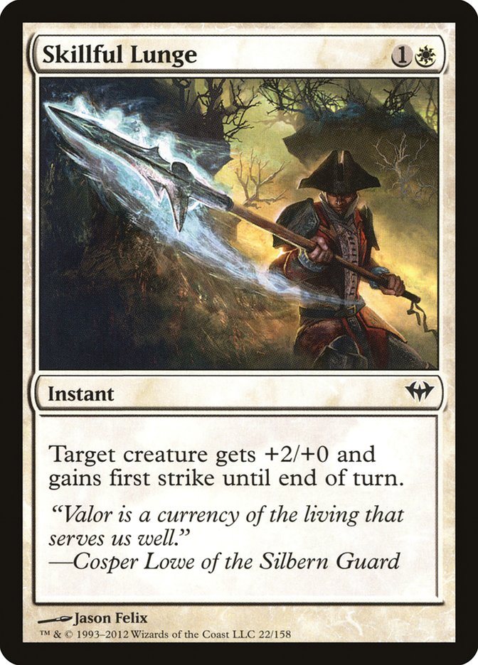 Skillful Lunge [Dark Ascension] | Card Merchant Takapuna