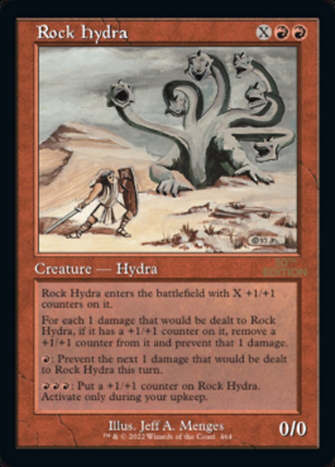 Rock Hydra (Retro) [30th Anniversary Edition] | Card Merchant Takapuna