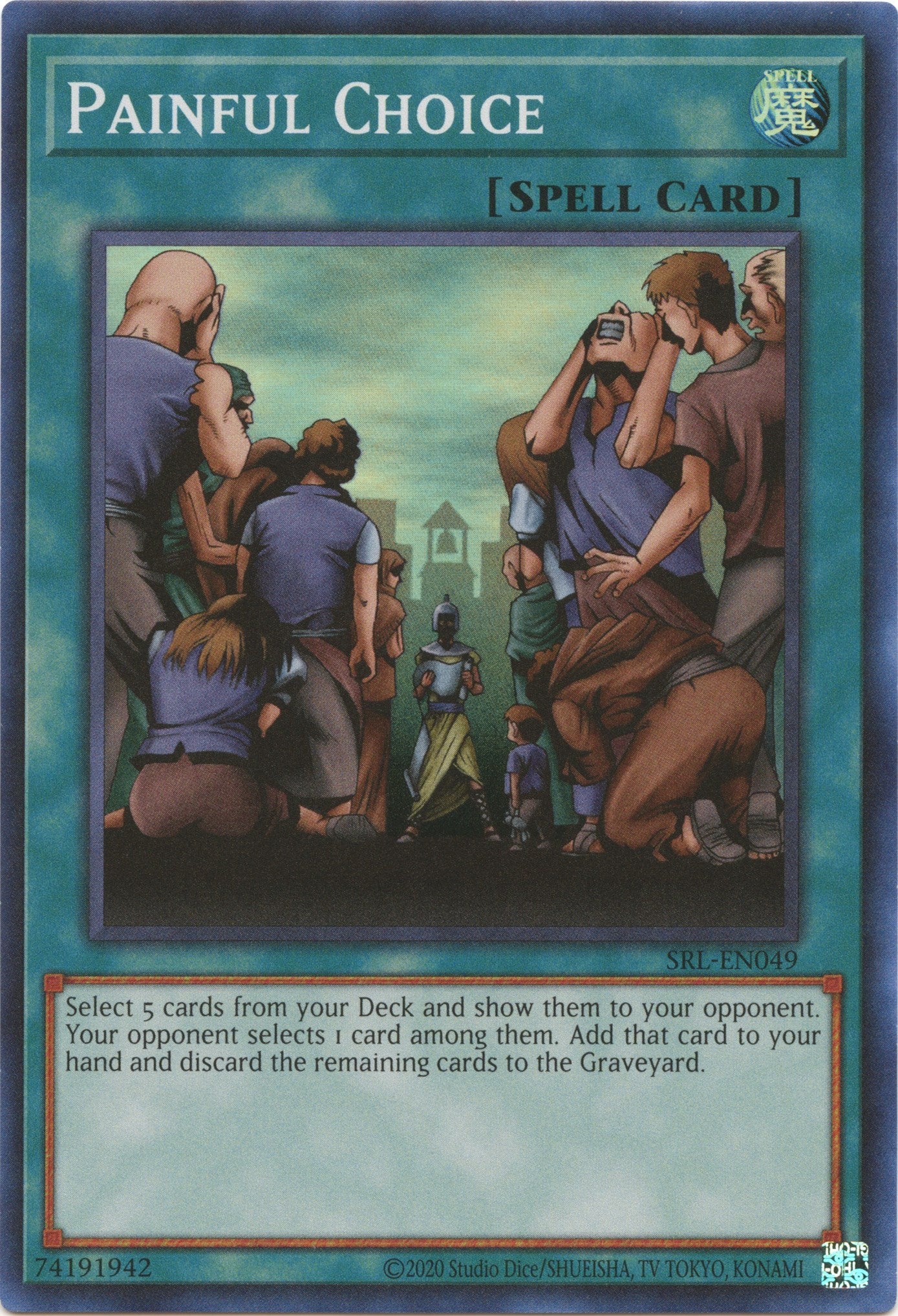 Painful Choice (25th Anniversary) [SRL-EN049] Super Rare | Card Merchant Takapuna
