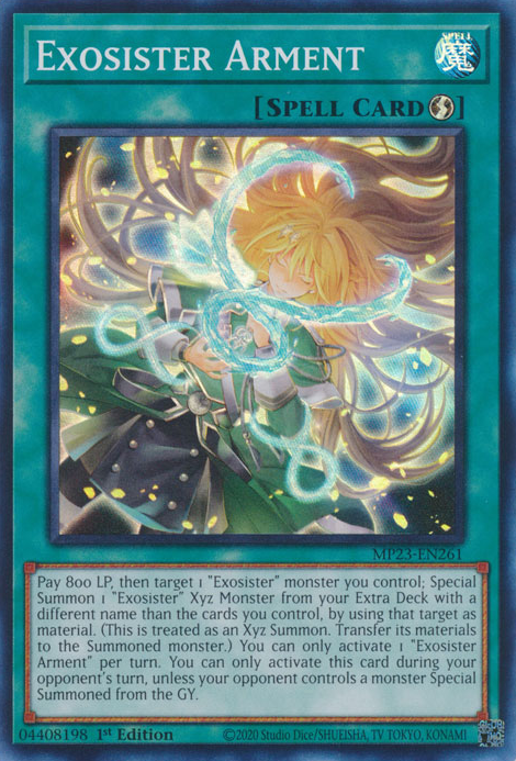 Exosister Arment [MP23-EN261] Super Rare | Card Merchant Takapuna