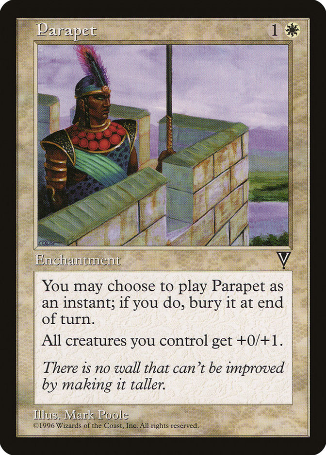 Parapet [Visions] | Card Merchant Takapuna