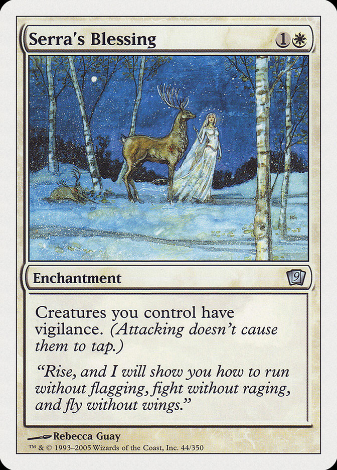 Serra's Blessing [Ninth Edition] | Card Merchant Takapuna