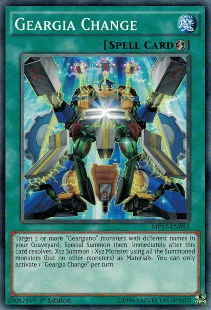 Geargia Change [MP17-EN053] Common | Card Merchant Takapuna