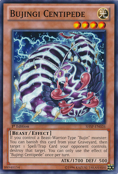 Bujingi Centipede [SHSP-EN026] Common | Card Merchant Takapuna