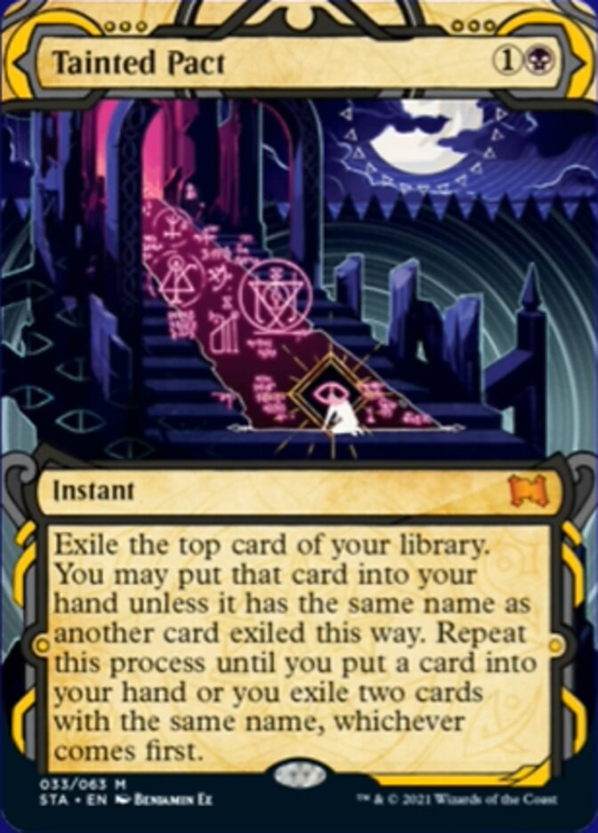 Tainted Pact (Foil Etched) [Strixhaven: School of Mages Mystical Archive] | Card Merchant Takapuna