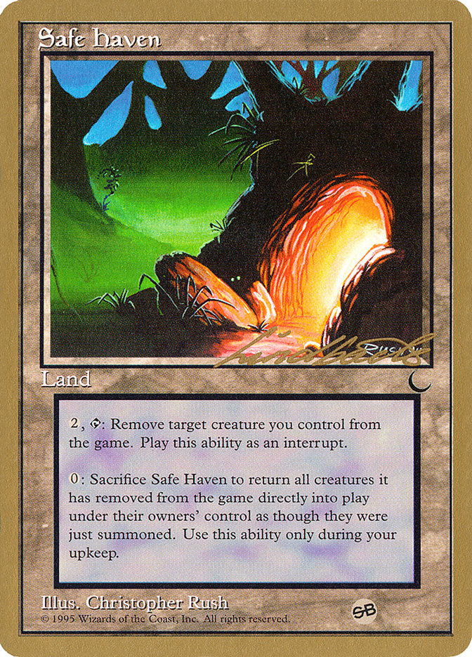 Safe Haven (Leon Lindback) (SB) [Pro Tour Collector Set] | Card Merchant Takapuna
