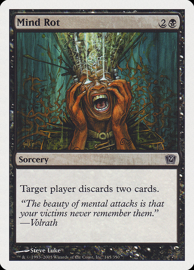 Mind Rot [Ninth Edition] | Card Merchant Takapuna