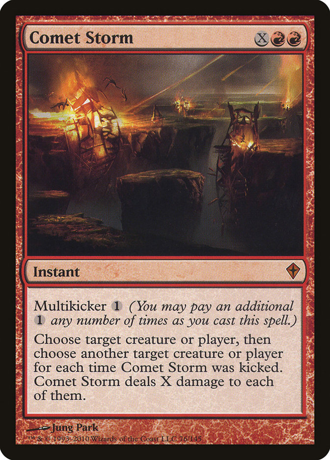 Comet Storm [Worldwake] | Card Merchant Takapuna