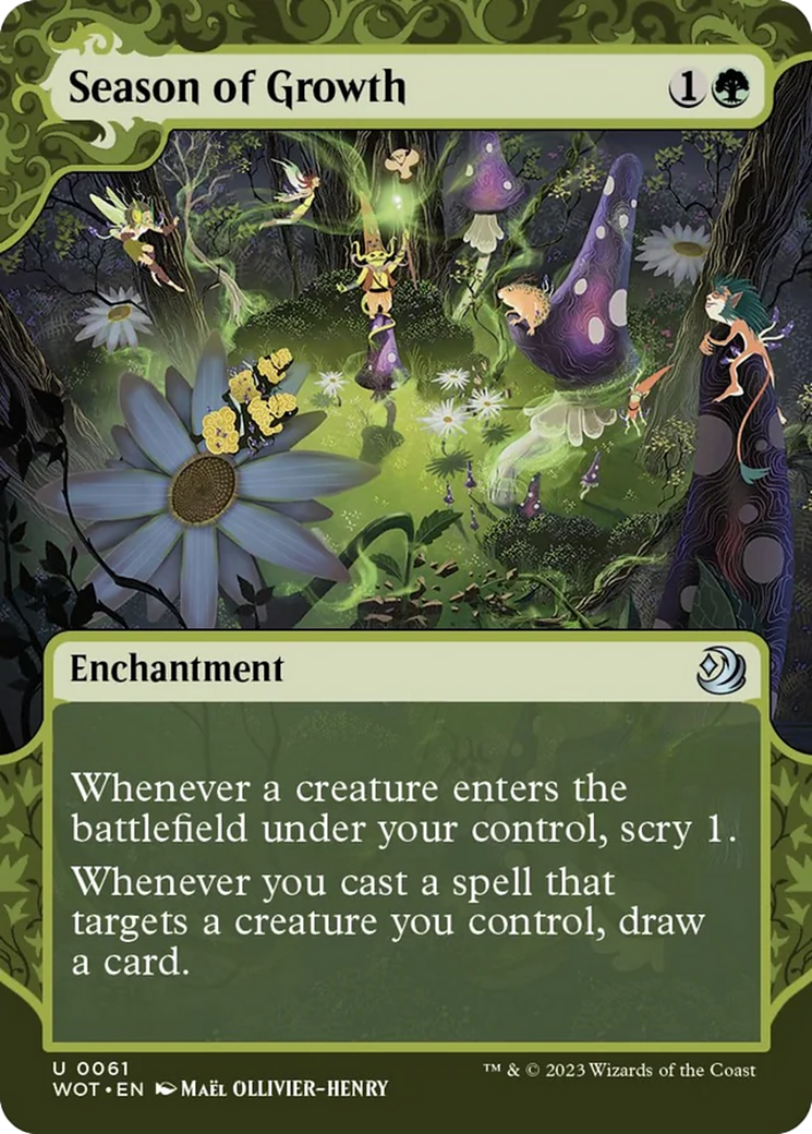 Season of Growth [Wilds of Eldraine: Enchanting Tales] | Card Merchant Takapuna