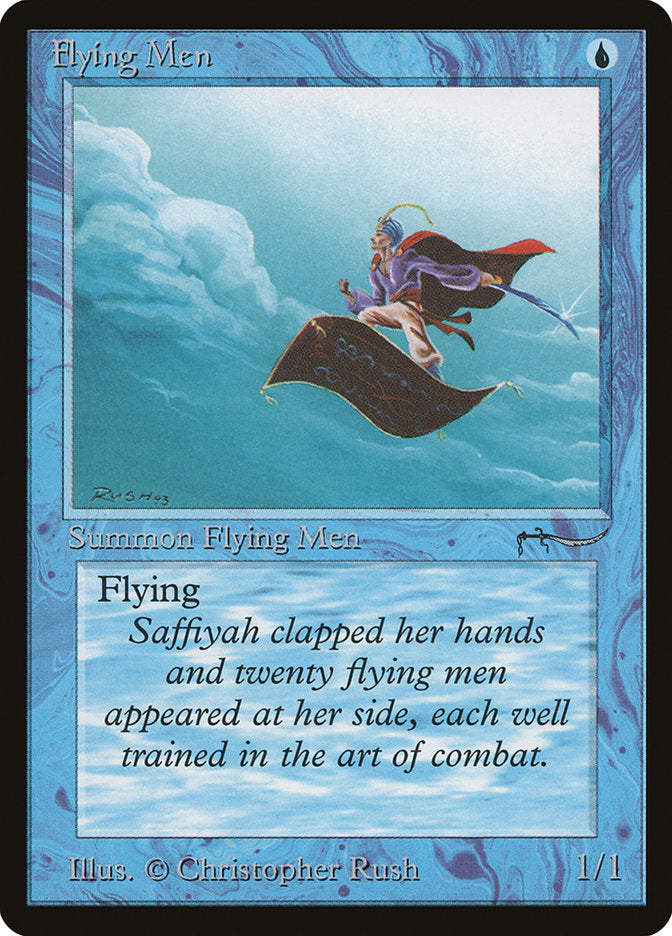 Flying Men [Arabian Nights] | Card Merchant Takapuna