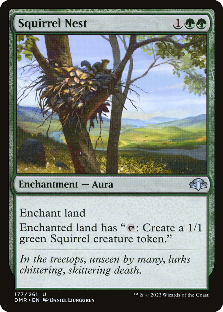Squirrel Nest [Dominaria Remastered] | Card Merchant Takapuna