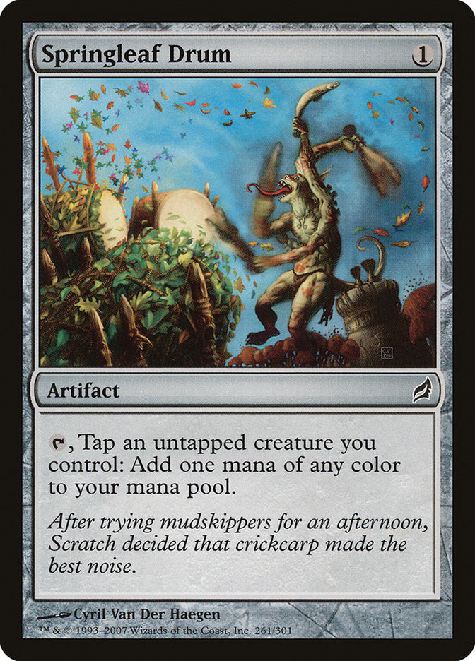 Springleaf Drum [Lorwyn] | Card Merchant Takapuna