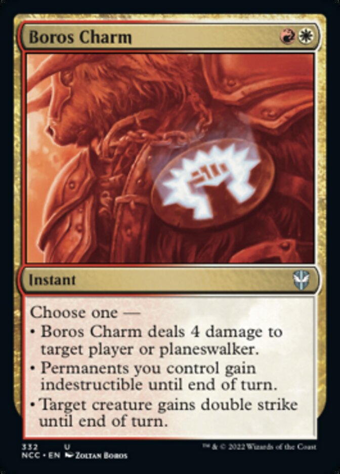 Boros Charm [Streets of New Capenna Commander] | Card Merchant Takapuna