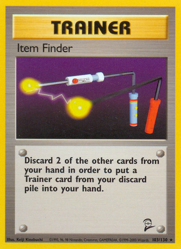 Item Finder (103/130) [Base Set 2] | Card Merchant Takapuna