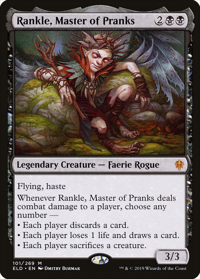 Rankle, Master of Pranks [Throne of Eldraine] | Card Merchant Takapuna