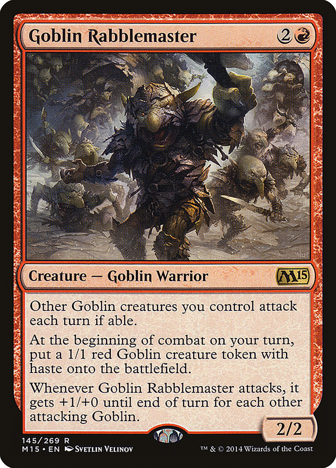 Goblin Rabblemaster [Magic 2015] | Card Merchant Takapuna