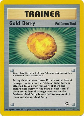 Gold Berry (93/111) [Neo Genesis Unlimited] | Card Merchant Takapuna