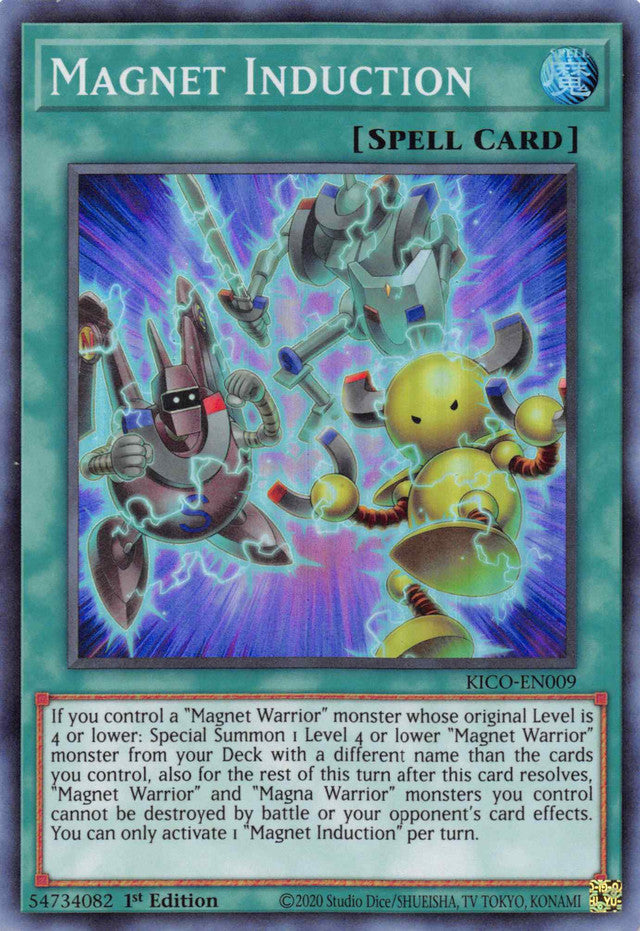 Magnet Induction (Super Rare) [KICO-EN009] Super Rare | Card Merchant Takapuna