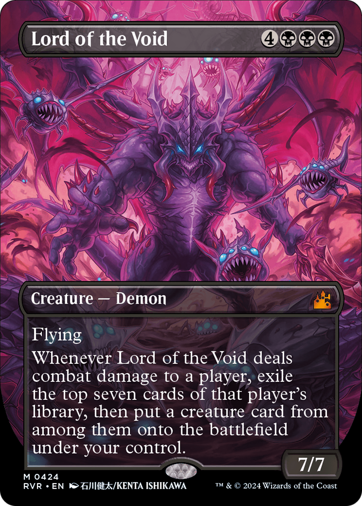 Lord of the Void (Anime Borderless) [Ravnica Remastered] | Card Merchant Takapuna