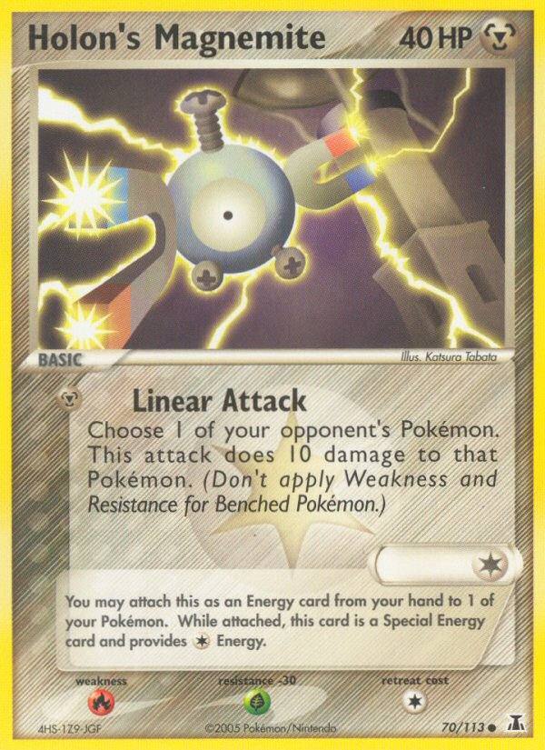 Holon's Magnemite (70/113) [EX: Delta Species] | Card Merchant Takapuna