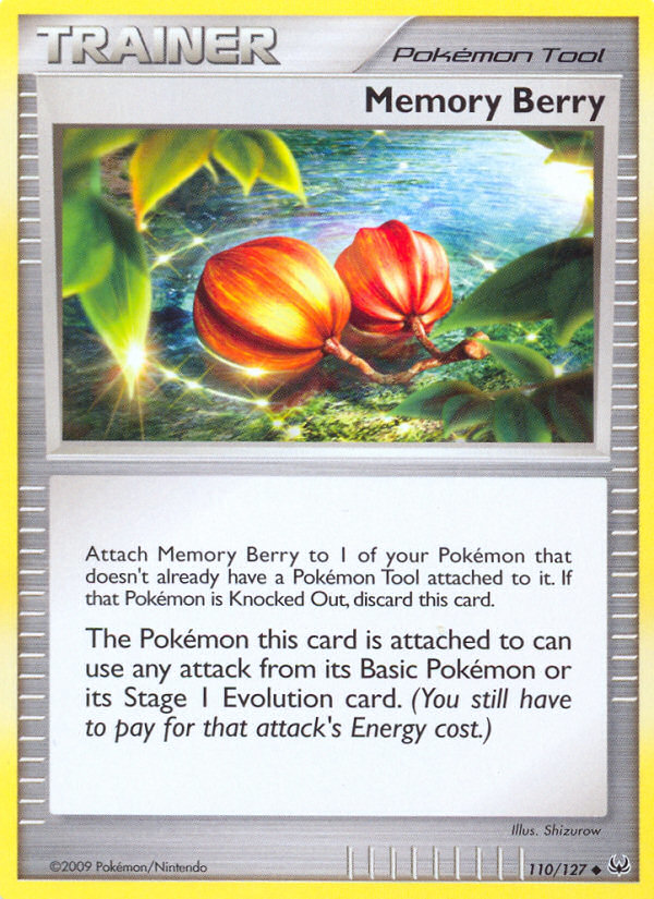 Memory Berry (110/127) [Platinum: Base Set] | Card Merchant Takapuna
