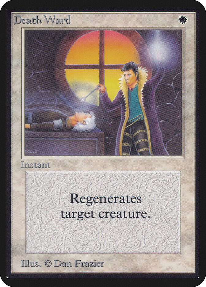 Death Ward [Alpha Edition] | Card Merchant Takapuna
