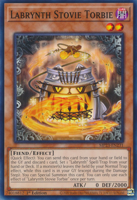 Labrynth Stovie Torbie [MP23-EN231] Common | Card Merchant Takapuna