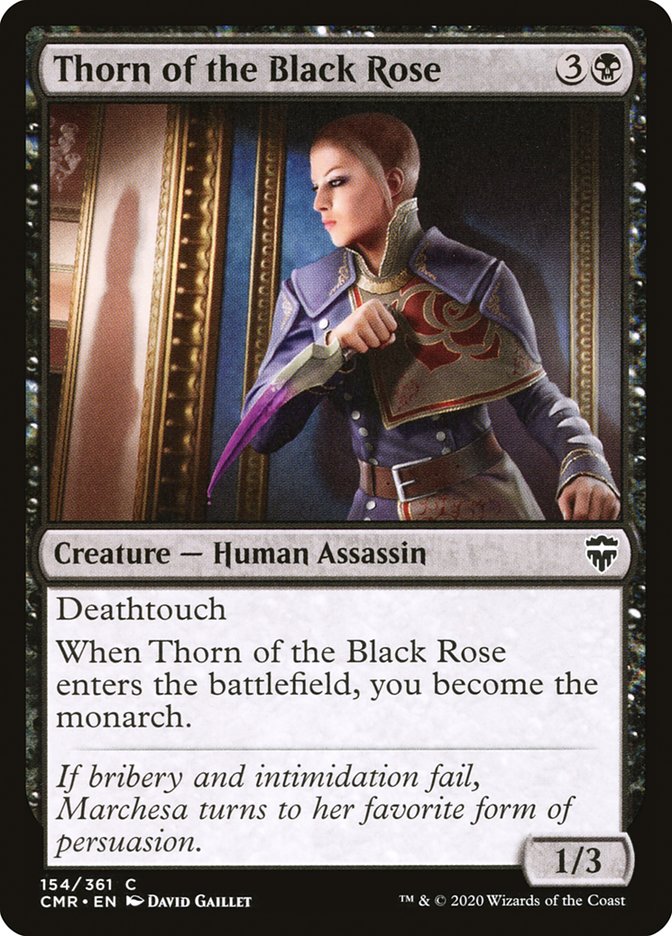 Thorn of the Black Rose [Commander Legends] | Card Merchant Takapuna