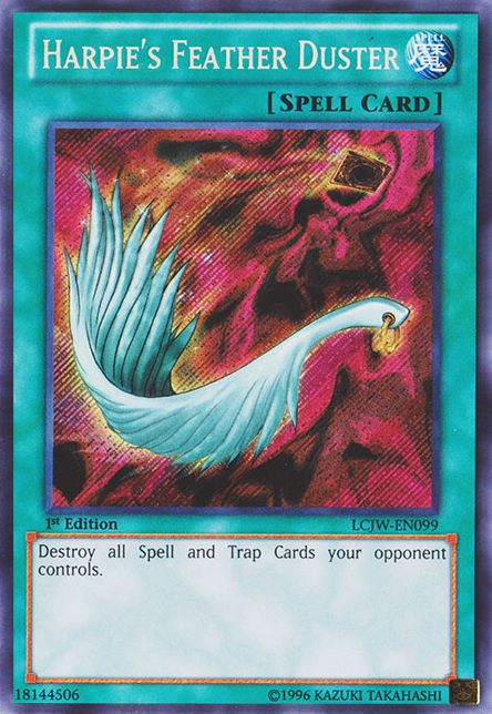 Harpie's Feather Duster [LCJW-EN099] Secret Rare | Card Merchant Takapuna