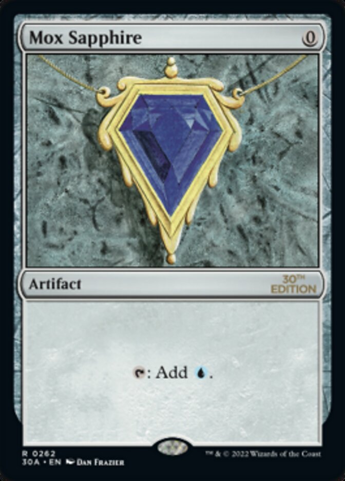 Mox Sapphire [30th Anniversary Edition] | Card Merchant Takapuna