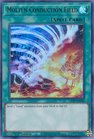 Molten Conduction Field [GFTP-EN048] Ultra Rare | Card Merchant Takapuna