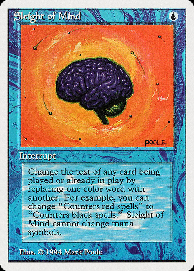 Sleight of Mind [Summer Magic / Edgar] | Card Merchant Takapuna