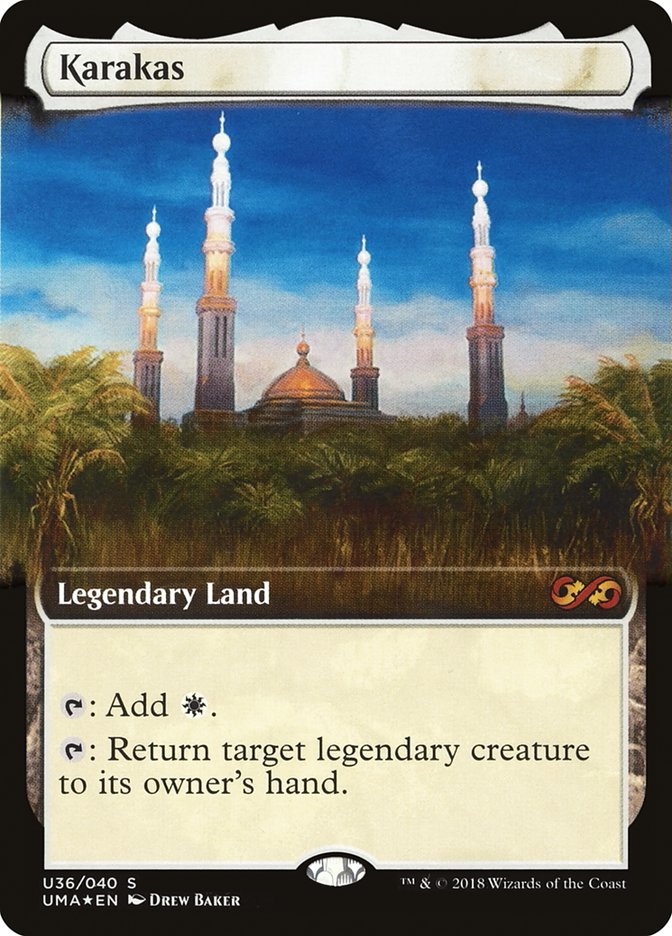 Karakas (Topper) [Ultimate Masters Box Topper] | Card Merchant Takapuna